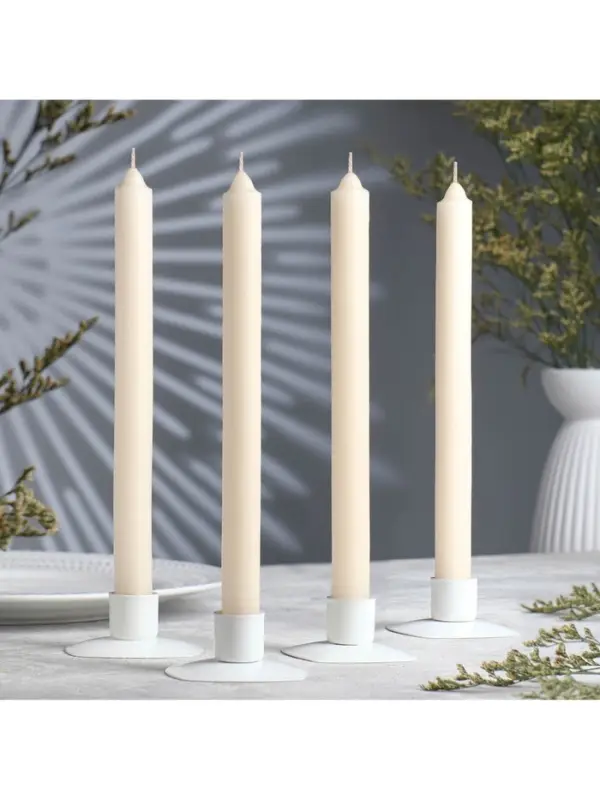 Набор хозяйственных свечей парафиновых, 1.9&times;24.5 см, 9 ч, 65 г, 4 шт.