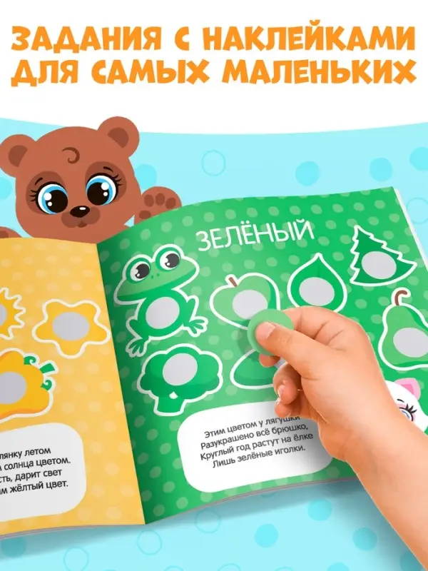 Наклейки &laquo;Умные кружочки&raquo;, набор 4 шт. по 12 стр.