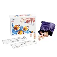 Лото Русское &laquo;Традиционное&raquo;, деревянные бочонки