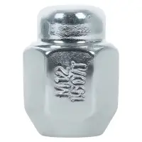 Гайка колесная M12x1,5x32, конус, ключ 21, закрытая, хром для а/м Hyundai/KIA/Toyota