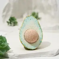 Бомбочка для ванны «Авокадо», 85 г, аромат мяты и яблока, BEAUTY FOOD