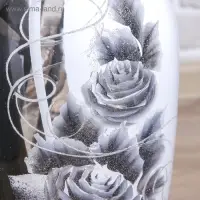 Ваза для цветов &laquo;Скарлет&raquo;, 14&times;17&times;49 см, стекло