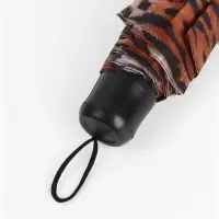 Зонт механический &laquo;Сафари&raquo;, 3 сложения, 8 спиц, R=48/55 см, d=96 см, рисунок МИКС