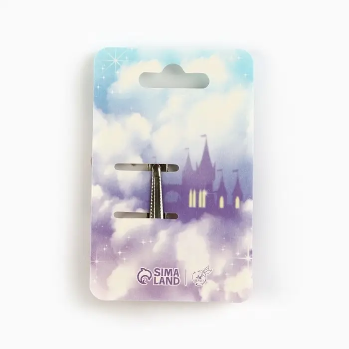 Заколка для волос детская «Чудесной девочке», 3,5 х 3,8 см