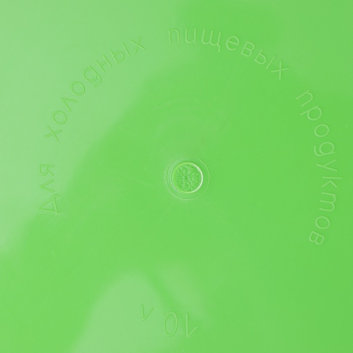 Таз пластиковый круглый, 10 л, цвет салатовый Таз пластиковый круглый, 10 л, цвет салатовый