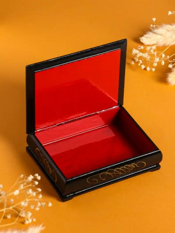 Шкатулка «Конь», 10×14 см, лаковая миниатюра