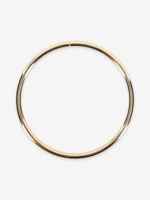 Ручки для сумки &laquo;Круг&raquo;, металлические, d=10 см, 2 шт., цвет золотой