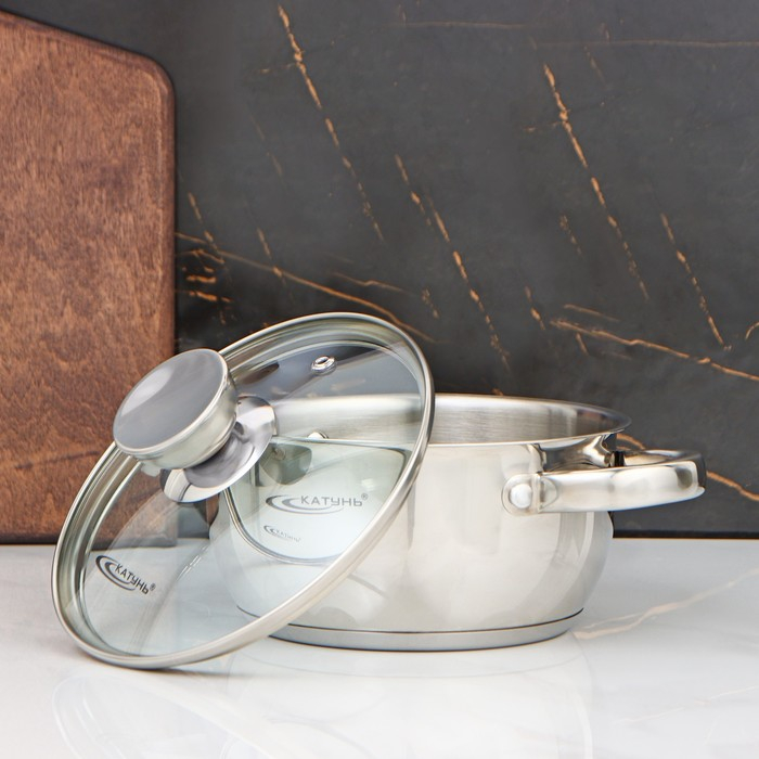 Кастрюля «Антея», 1.5 л, d=16 см, капсульное дно, индукция Кастрюля «Антея», 1.5 л, d=16 см, капсульное дно, индукция