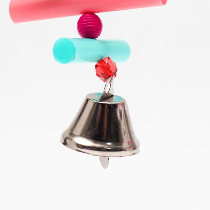 Игрушка для птиц  Игрушка для птиц "Ступеньки", микс