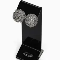 Подставка под серьги, кольцо, 4&times;4&times;14.4 см, 1.5 мм