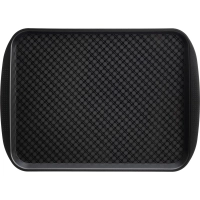 Поднос 493х350 мм черный , Restola, ПП 422108813