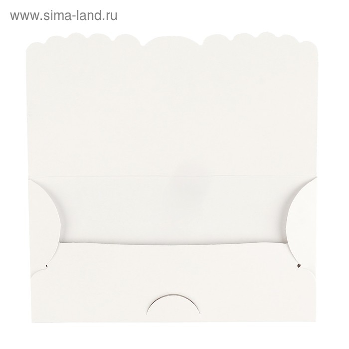 Конверт деревянный резной "С Юбилеем!" цветы