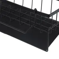 Держатель для губок и моющего ср-ва тм VETTA, слив-поддон, кронштейн д/салфетки, 23х9х10см, металл