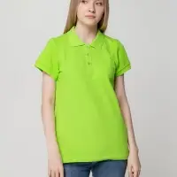 Рубашка поло женская Virma lady, зеленое яблоко, размер S