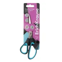 Ножницы ErichKrause "EasyCut+ Ergo", эргономические ручки. для левшей, 17 см, МИКС