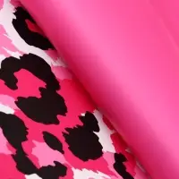 Пленка для цветов, "Эклер", бело-розовый, 57х57 см