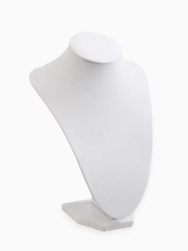 Бюст для украшений QF, 17&times;11&times;25 см, белый