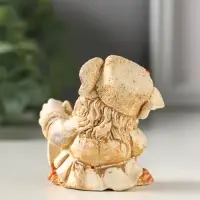 Фигурка гипс &laquo;Домовой&raquo;, 6&times;6 см, слоновая кость