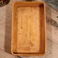 Поднос, 36&times;23&times;5 см, ротанг