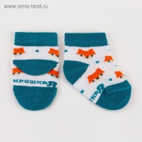 Набор носков Крошка Я "Лисичка", 2 пары, 12-14 см