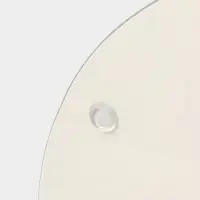 Этажерка-фруктовница круглая Доляна &laquo;Маффин&raquo;, 2 яруса, d=25/20 см, стекло