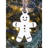 Ёлочные игрушки деревянные в коробке, набор 15 шт.