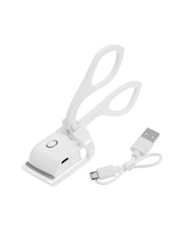 Электрический керлер для ресниц LW-05, от АКБ, белый Электрический керлер для ресниц LW-05, от АКБ, белый