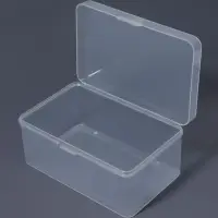 Бокс для хранения мелочей, 17.5&times;10.9&times;7.9 см, прозрачный