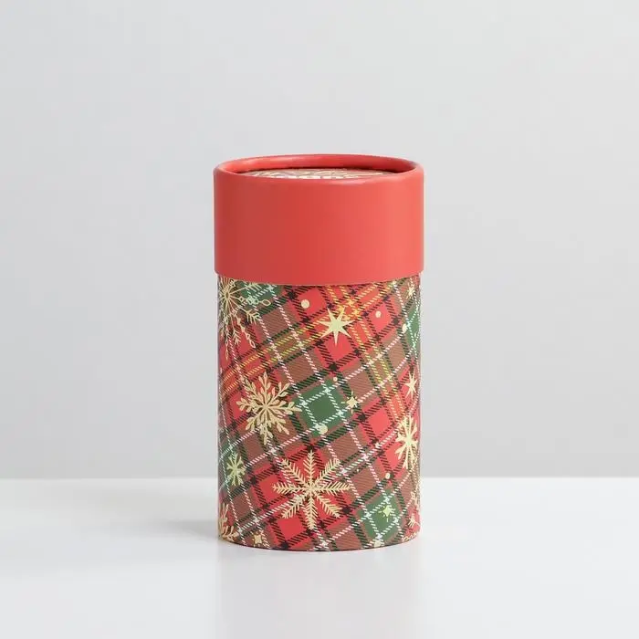 Коробка подарочная &laquo;Клетка&raquo;, 8 х 14,5 см, Новый год