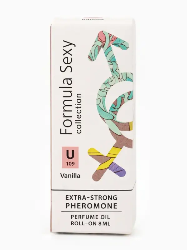 Парфюмерное масло женское с феромонами Formula Sexy Collection Vanilla U109, 8 мл (по мотивам Vanilla Blend (Zielinski & Rozen)