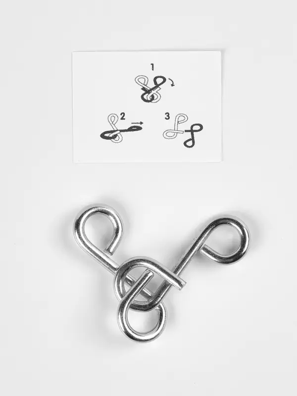 Puzzle Головоломка металлическая, лошадки,  МИКС