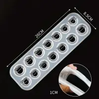 Молд силиконовый &laquo;Кольца&raquo;, 14 форм колец