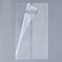 Пакет квадратный полиэтиленовый с вырубной ручкой, упаковка, прозрачный, 30х43+28см ± 5% 60 мкм