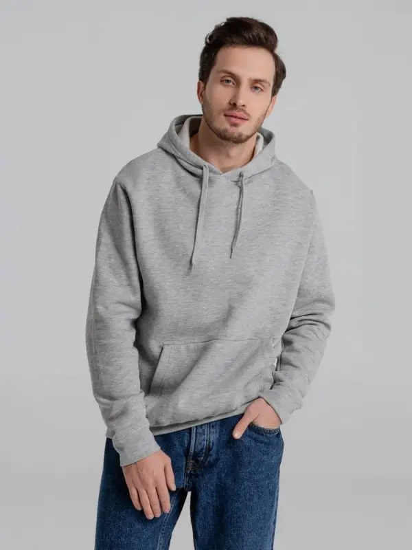 Толстовка с капюшоном Slam 320, темно-серая, размер XS