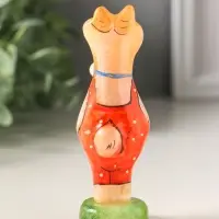 Фигурка &laquo;Козел с цветком&raquo;, 10&times;3.5 см, селенит