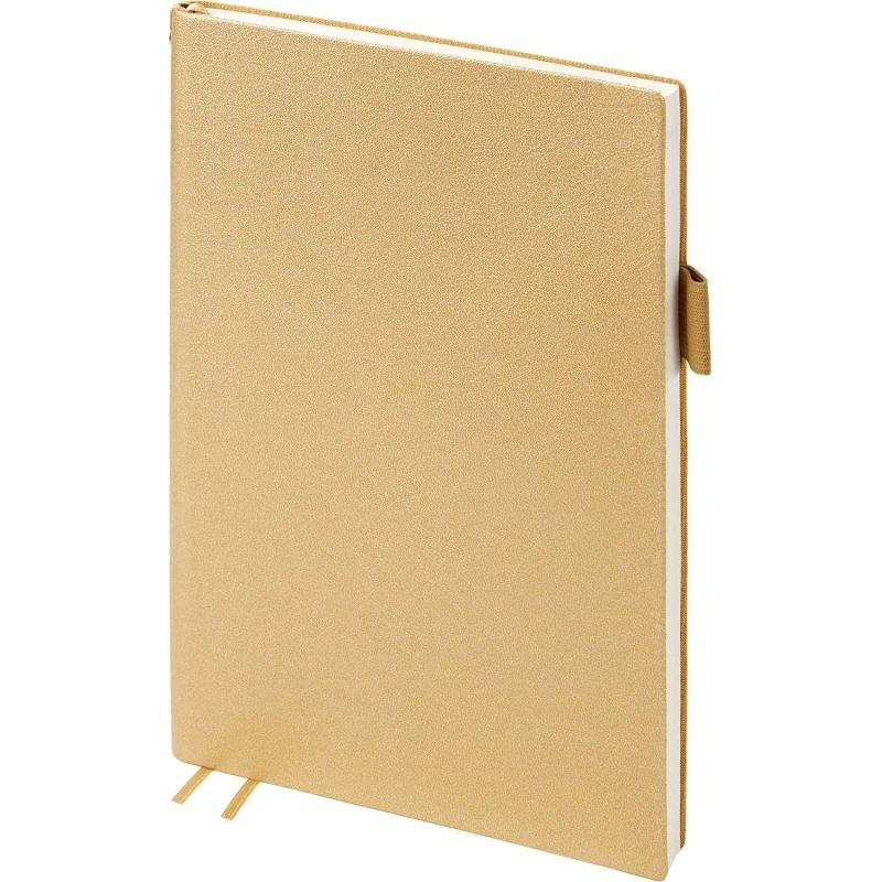 Ежедневник недатированный А5 GRAND золото, 128л 3-774/13
