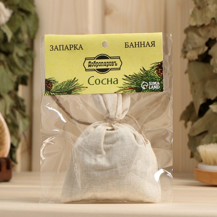 Запарка для бани натуральная  Запарка для бани натуральная "Сосна" 30 гр