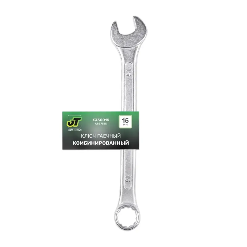 Ключ гаечный комбинированный (15 мм) JT KJ30015