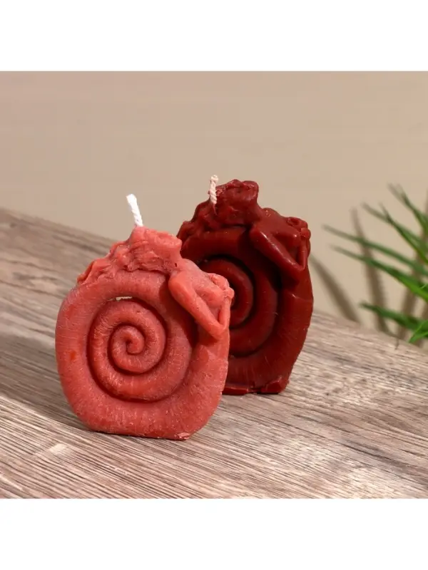 Свеча Свеча "Русалка" 6,5х4х8 см, соевый воск МИКС