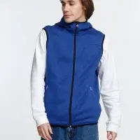 Жилет с капюшоном унисекс Gotland, синий, размер XXL