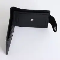 Портмоне мужское, отделение на молнии, на магните, чёрное