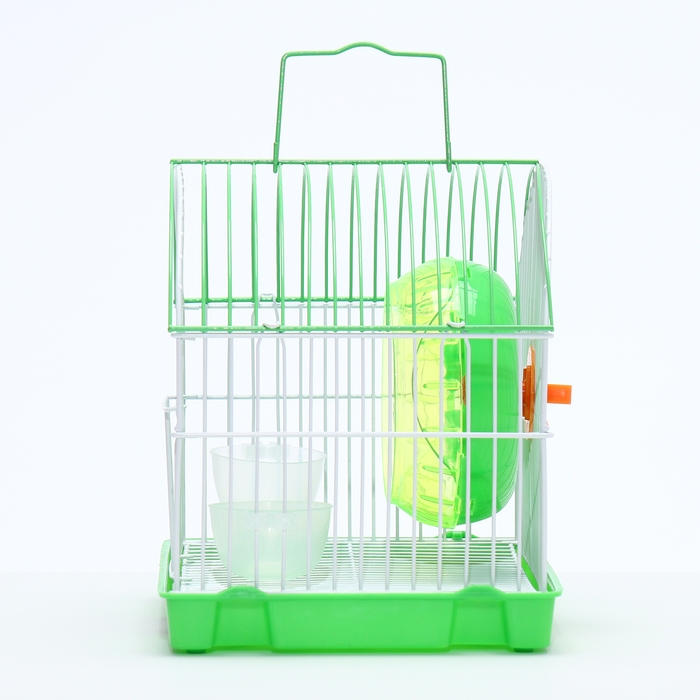 Клетка для грызунов укомплектованная RT-2c, 23 х 16,5 х 20 см, зеленая (фасовка 30 шт) Клетка для грызунов укомплектованная RT-2c, 23 х 16,5 х 20 см, зеленая (фасовка 30 шт)