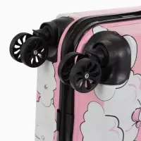 Чемодан дет Единорог 18", 35*22*27 см, отдна молнии, код.замок, 4 колеса,