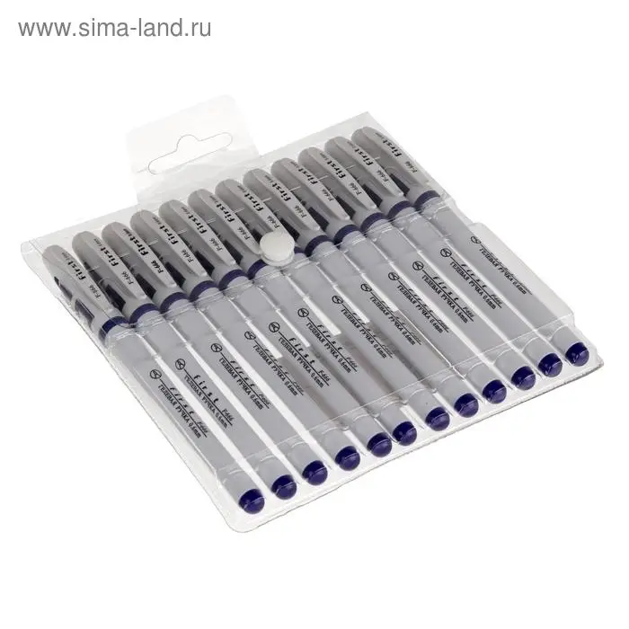 Ручка гелевая, 0.5 мм, стержень синий, корпус белый, с резиновым держателем