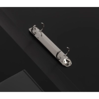 Папка на 2-х кольцах пласт. 25/32мм А4 Attache 07 черный