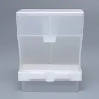 Автокормушка для птиц &laquo;Пижон&raquo;, 8.5&times;8&times;15.4 см, пластик, белая