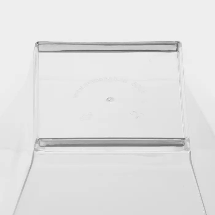 Форма одноразовая для фуршета, чашка &laquo;Средняя пагода&raquo;, 200 мл, пластик, прозрачная