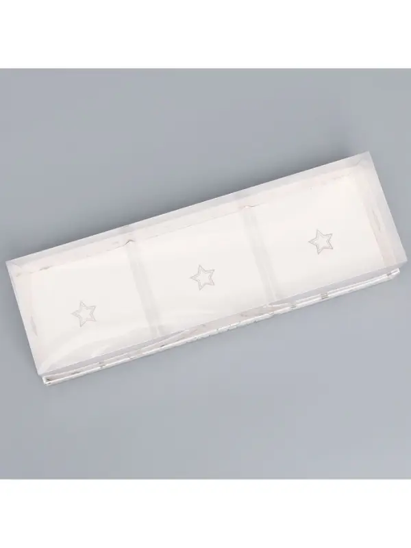 Коробка кондитерская для муссовых пирожных &laquo;Звёздочки&raquo;, 27&times;8.6&times;6.5 см