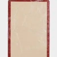 Коврик для выпечки армированный Доляна, силикон, 60&times;40 см, бежевый