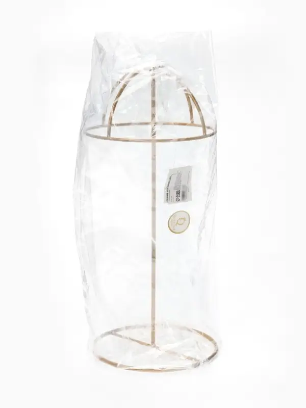 Подставка для шапок декоративная, 16&times;16&times;36 см, цвет золото